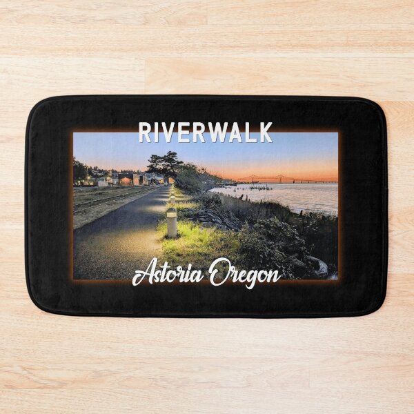Item preview, Riverwalk Astoria - Megler Bridge between Astoria Oregon and Megler Washington designed and sold by WigOutlet.