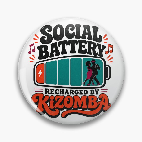 Item preview, Social Battery Recharged By Kizomba designed and sold by MOSIDRIP™.