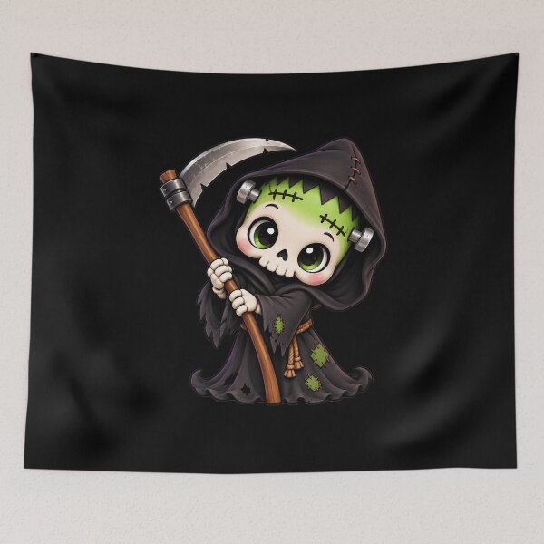 Item preview, Kawaii Frankenstein Reaper designed and sold by litleelseart.