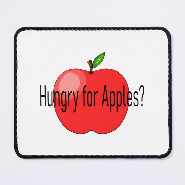 Item preview, Hungry for Apples Cute Fruit Lover Design designed and sold by ColourofAcedia.