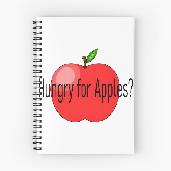Item preview, Hungry for Apples Cute Fruit Lover Design designed and sold by ColourofAcedia.