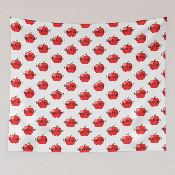 Item preview, Hungry for Apples Cute Fruit Lover Design designed and sold by ColourofAcedia.