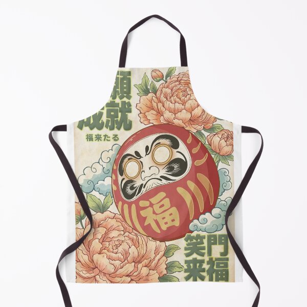 Item preview, Daruma & Peonies designed and sold by SD-Din.