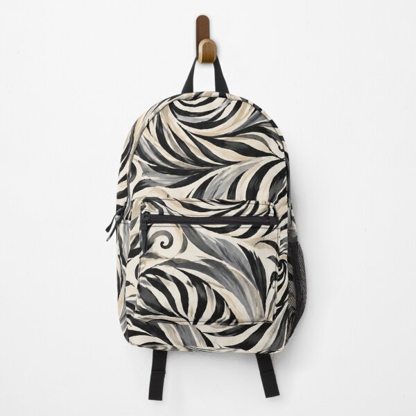 Item preview, Hand-Painted Zebra Spiral Textile Pattern designed and sold by annenambiro.
