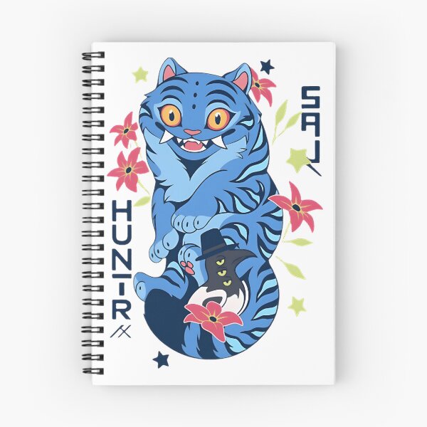 Item preview, Kpop Demon Hunters Blue Tiger Illustration with Dynamic Design designed and sold by FunnyAftertaste.