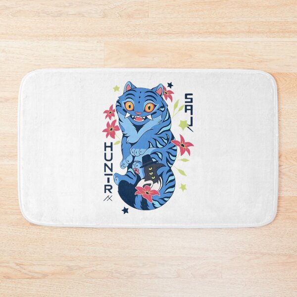 Item preview, Kpop Demon Hunters Blue Tiger Illustration with Dynamic Design designed and sold by FunnyAftertaste.
