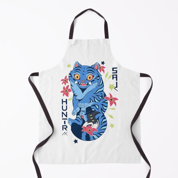 Item preview, Kpop Demon Hunters Blue Tiger Illustration with Dynamic Design designed and sold by FunnyAftertaste.