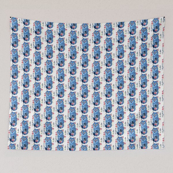 Item preview, Kpop Demon Hunters Blue Tiger Illustration with Dynamic Design designed and sold by FunnyAftertaste.