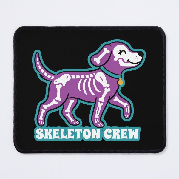 Item preview, Cute Skeleton Crew Dog Funny Halloween Cartoon designed and sold by ZUMERI.