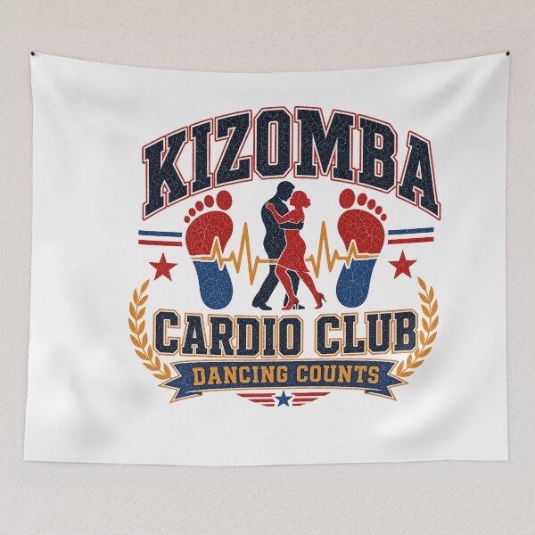 Item preview, Kizomba Cardio Club Dancing Counts designed and sold by MOSIDRIP™.