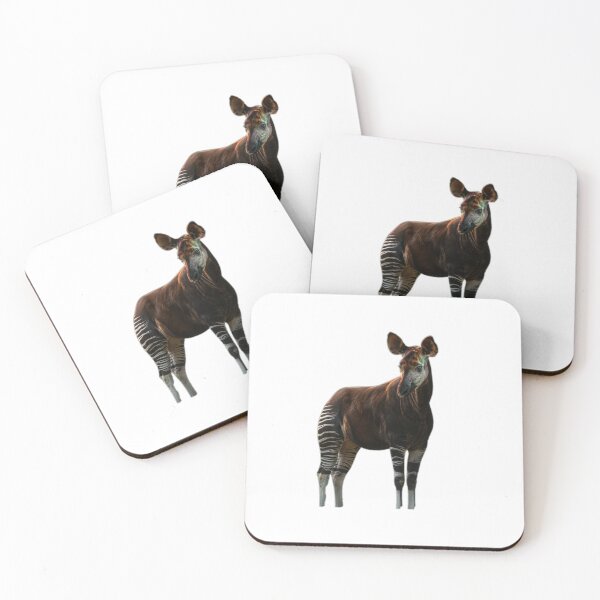 Item preview, Okapi in the Emerald Rainforest Mist designed and sold by Helt-enkelt.