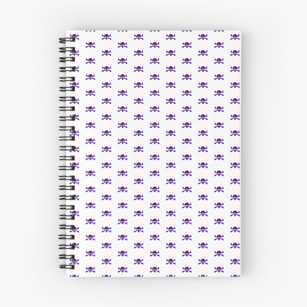 Item preview, Dark Purple Halloween Jolly Roger Skull Design designed and sold by pattern-archive.
