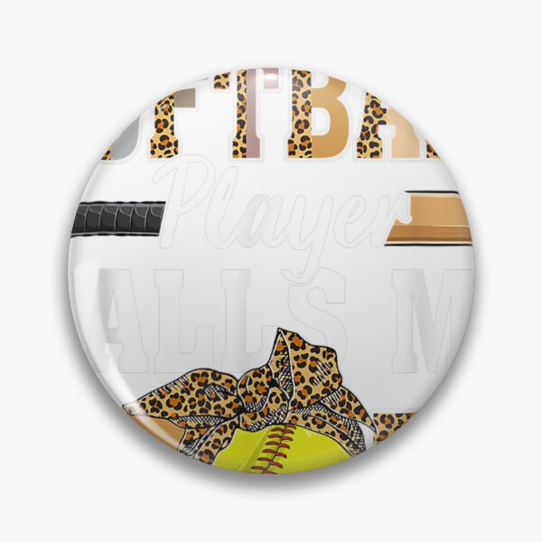 Item preview, My Favorite Softball Player Calls Me Mom Leopard Mother Day designed and sold by Copelneon.