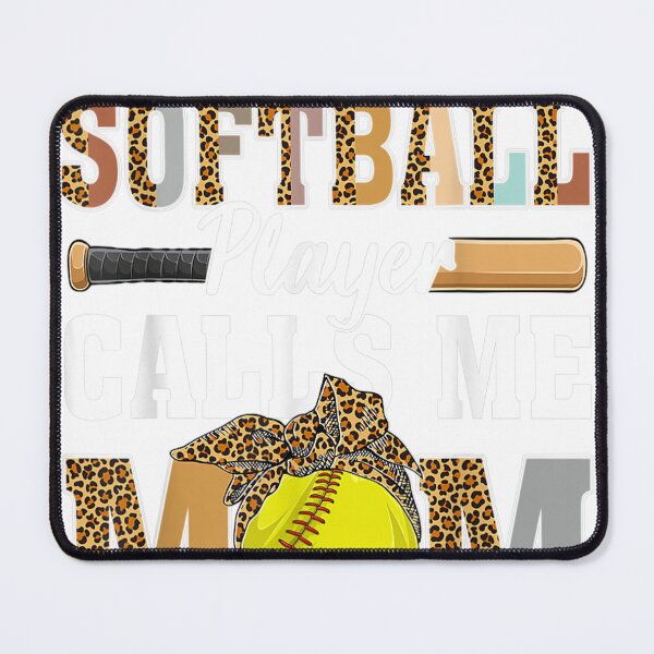 Item preview, My Favorite Softball Player Calls Me Mom Leopard Mother Day designed and sold by Copelneon.