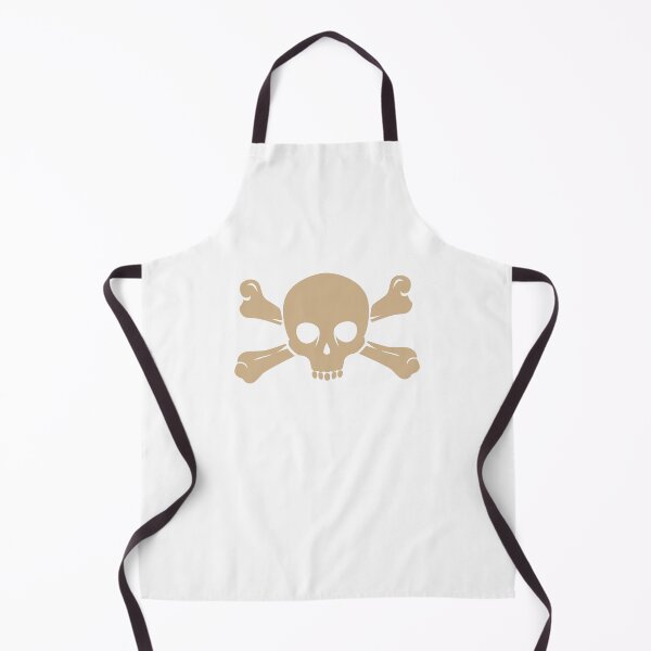 Item preview, Tan Halloween Jolly Roger Skull Design designed and sold by pattern-archive.