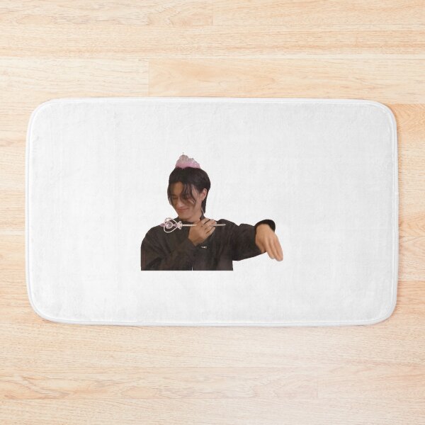 Item preview, Ateez Wooyoung Babygirl Shy Princess Cute Kpop Fan Art Sticker designed and sold by FunnyAftertaste.