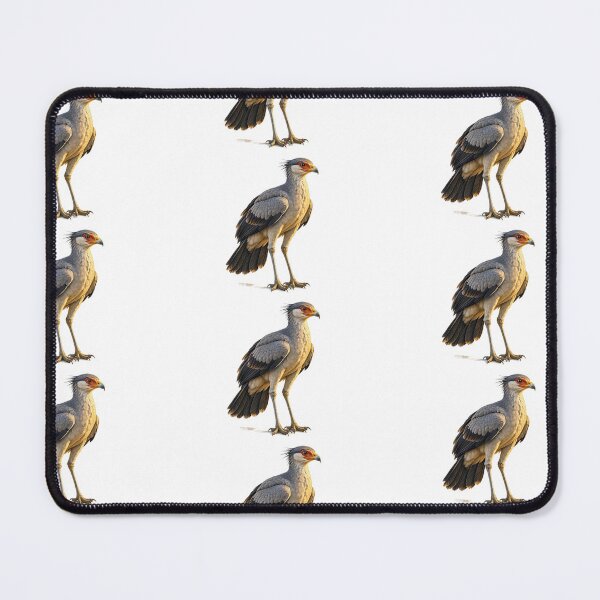 Item preview, Secretarybird Savanna Sunset Wildlife Portrait designed and sold by Helt-enkelt.