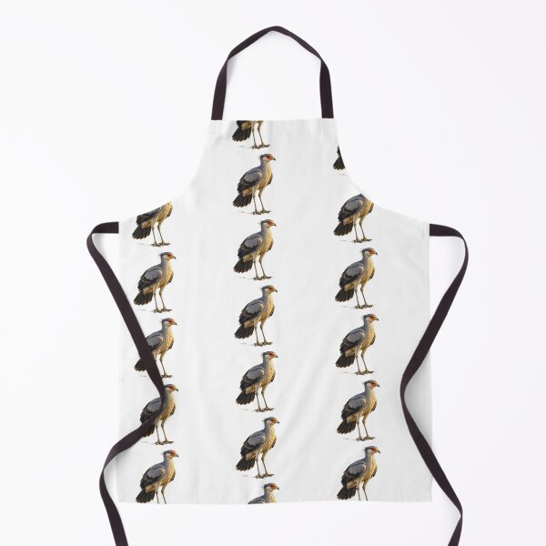 Item preview, Secretarybird Savanna Sunset Wildlife Portrait designed and sold by Helt-enkelt.