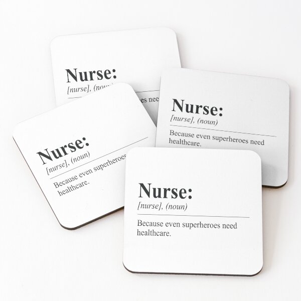 Item preview, Nurse: Because Even Superheroes Need Healthcare, Funny Nurse designed and sold by CloudyPress.