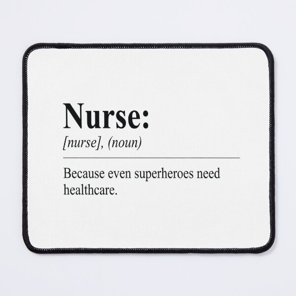 Item preview, Nurse: Because Even Superheroes Need Healthcare, Funny Nurse designed and sold by CloudyPress.