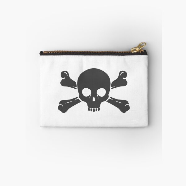 Item preview, Dark Gray Halloween Jolly Roger Skull Design designed and sold by pattern-archive.