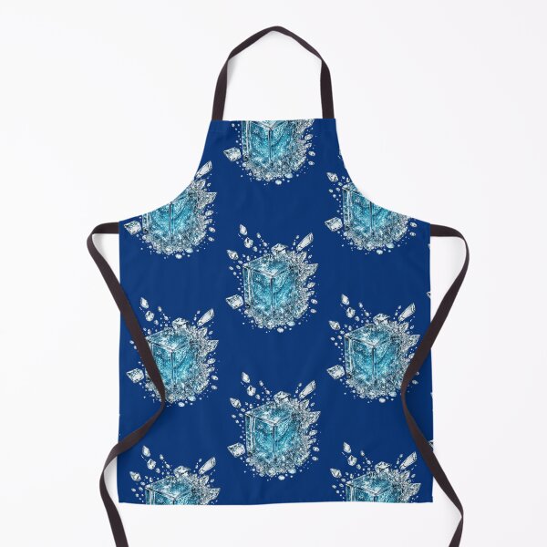 Item preview, Blue Water Glass Cube Explosion designed and sold by LiMarchee.