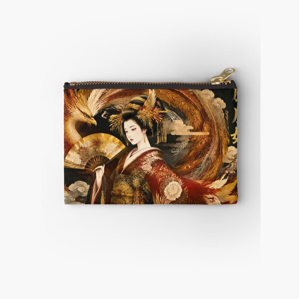 Item preview, Phoenix Geisha | Japanese Kimono & Phoenix Art designed and sold by kaxymax.