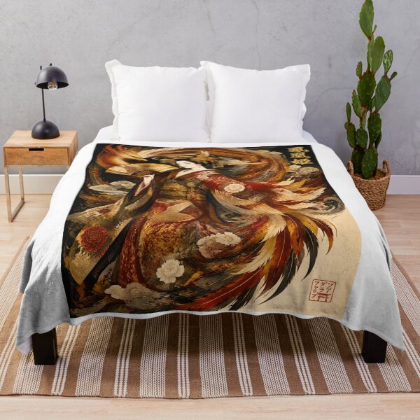 Item preview, Phoenix Geisha | Japanese Kimono & Phoenix Art designed and sold by kaxymax.
