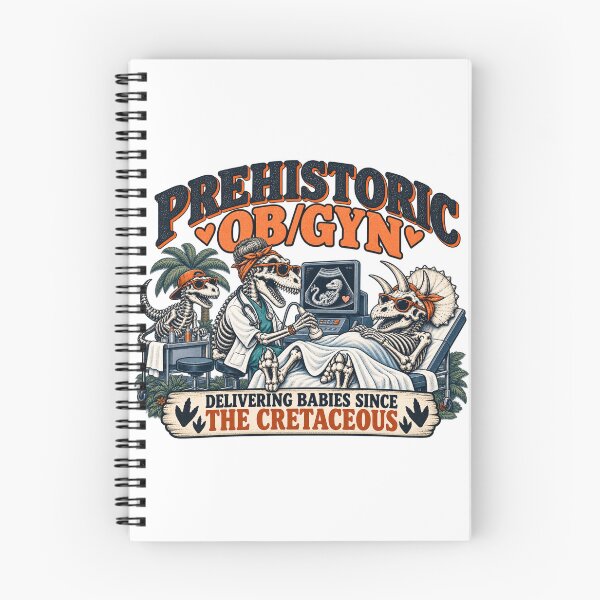 Item preview, Prehistoric OBGYN Dinosaur Obstetrician Cretaceous Delivery designed and sold by zhivago1980.