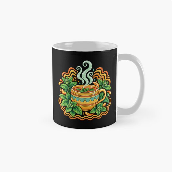 Item preview, Cozy Peppermint Tea with Orange and Mint designed and sold by PunchDrop.