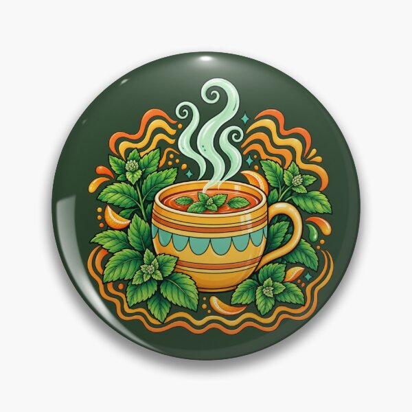 Item preview, Cozy Peppermint Tea with Orange and Mint designed and sold by PunchDrop.