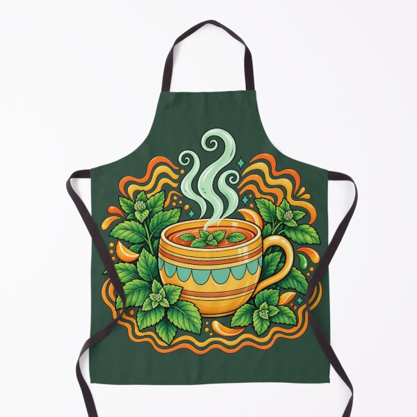 Item preview, Cozy Peppermint Tea with Orange and Mint designed and sold by PunchDrop.