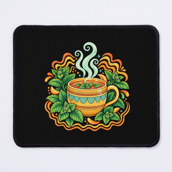 Item preview, Cozy Peppermint Tea with Orange and Mint designed and sold by PunchDrop.