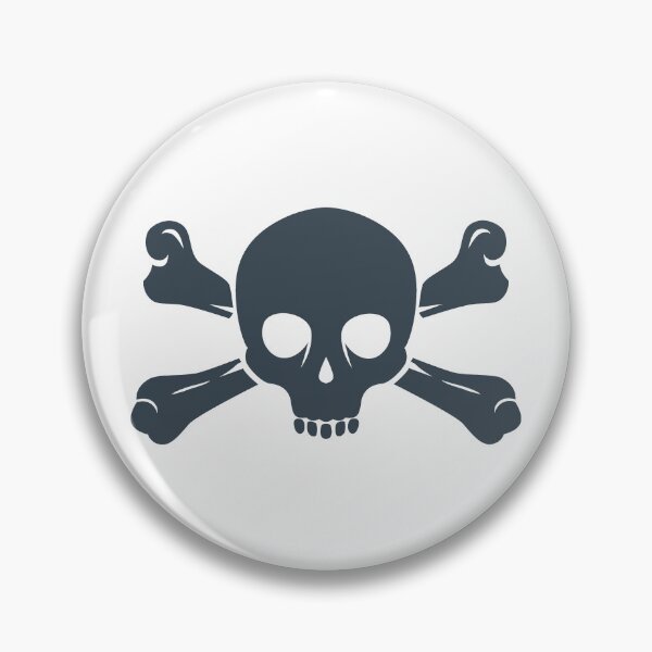 Item preview, Charcoal Halloween Jolly Roger Skull Design designed and sold by pattern-archive.