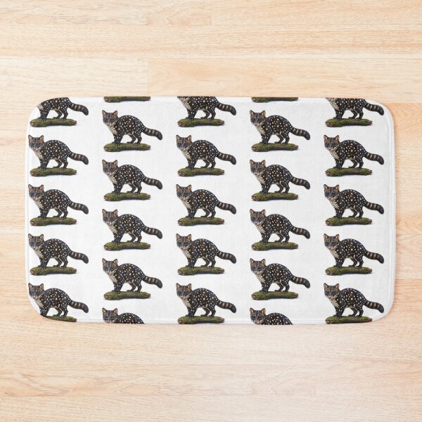 Item preview, Spotted-Tail Quoll Moonlit Painterly Wildlife Art designed and sold by Helt-enkelt.