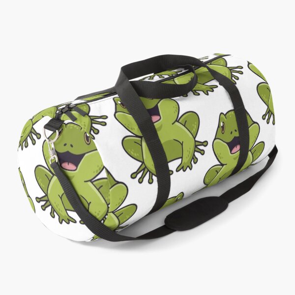 Item preview, Cute Happy Frog Pattern - Seamless Green Frogs designed and sold by NAMASTHE WORLD.