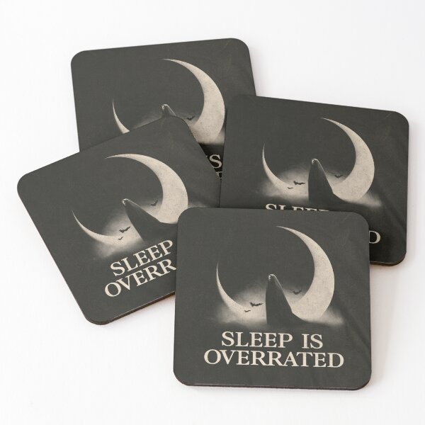Item preview, Sleep is Overrated | T-Shirt designed and sold by NicolasGlowArt.