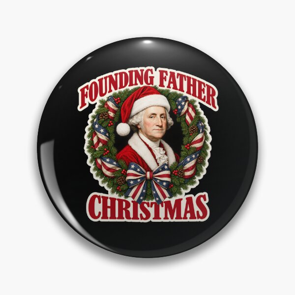 Item preview, George Washington Christmas Founding Father 1776 Holiday designed and sold by clothesy7.
