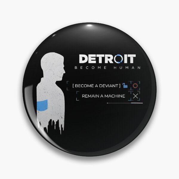 Item preview, Detroit Become Human, DBH, Connor designed and sold by Axtoria Emporium.