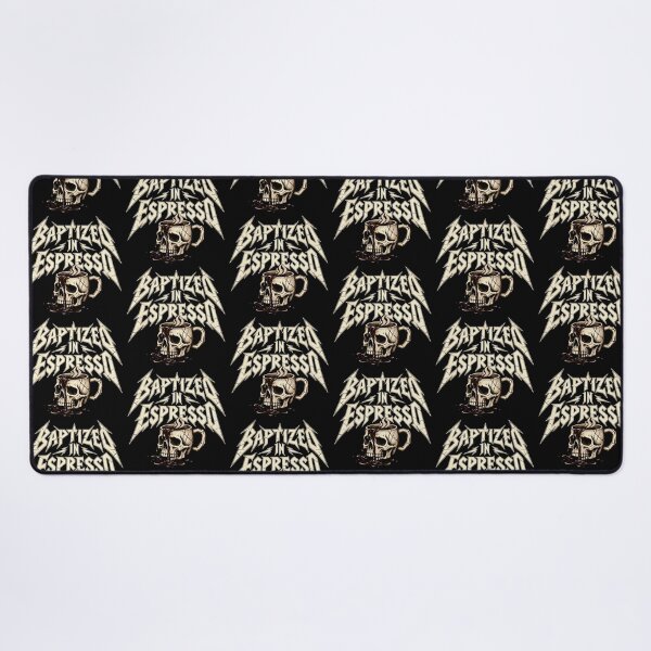 Item preview, Baptized in Espresso Skull Coffee designed and sold by Kaurisdigital.