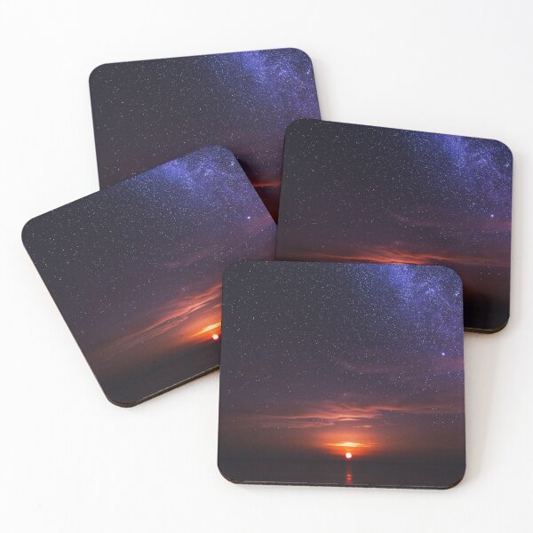 Item preview, Milky Way Ocean Sunset designed and sold by Exodoi.
