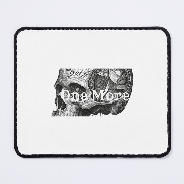 Item preview, One More Funny Navy Veteran Motivation Biomechanical Skull Engraving designed and sold by ZestlyStore94.
