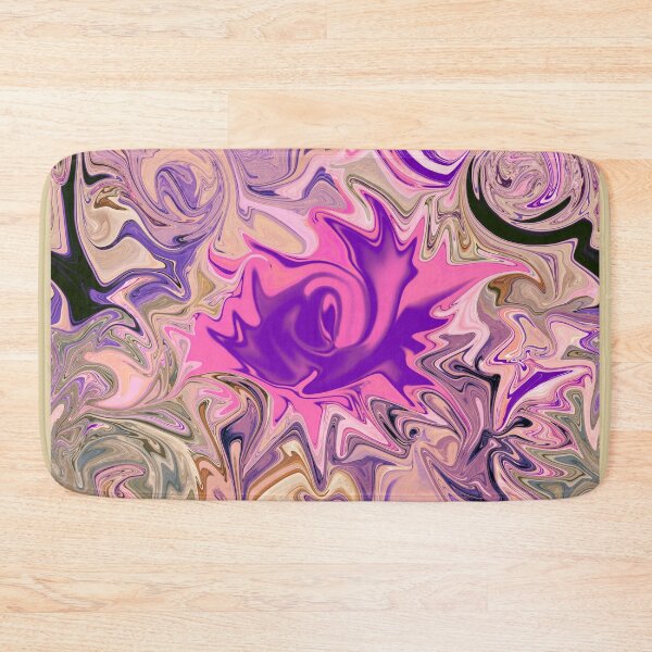 Item preview, Abstract liquid marble seamless pattern with central swirl designed and sold by Lukyanovart.