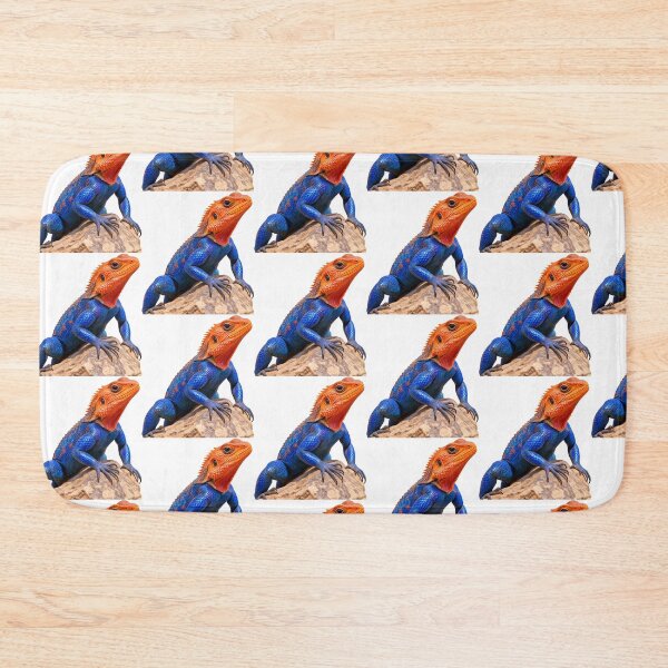 Item preview, Rainbow Agama Lizard Pop Art Wildlife Print designed and sold by Helt-enkelt.