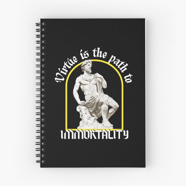 Item preview, Virtue is the path to immortality designed and sold by Helioartus.