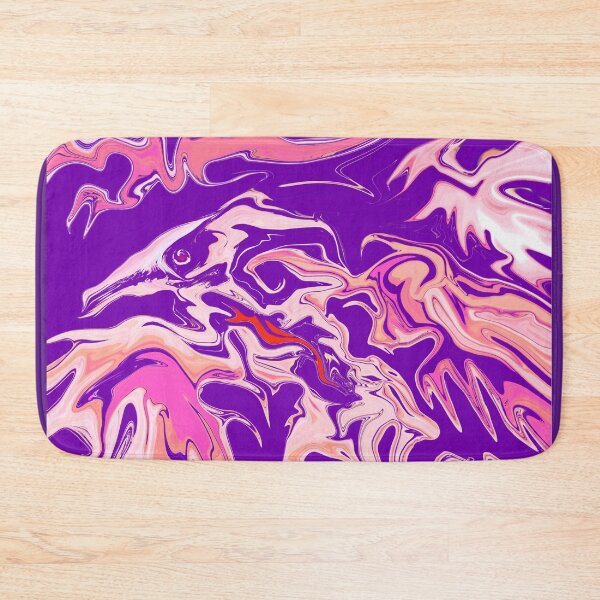 Item preview, Abstract fluid art ancient bird dinosaur designed and sold by Lukyanovart.