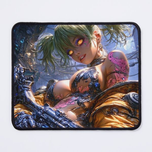 Item preview, Rebecca / Becca 2.0 - Cyberpunk Sci Fi Anime art designed and sold by Delerat7.