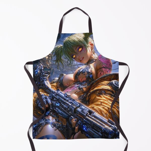 Item preview, Rebecca / Becca 2.0 - Cyberpunk Sci Fi Anime art designed and sold by Delerat7.