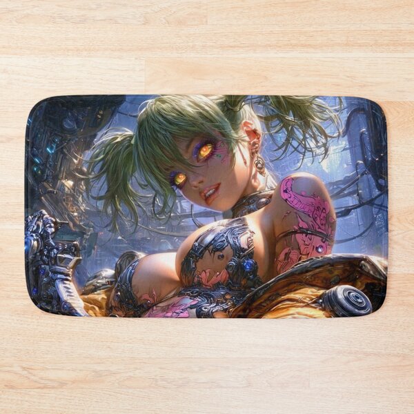 Item preview, Rebecca / Becca 2.0 - Cyberpunk Sci Fi Anime art designed and sold by Delerat7.