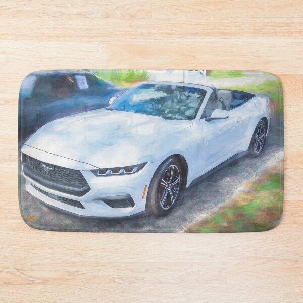Item preview,  2024  Ford Mustang Convertible Side Profile Automotive Print designed and sold by RichFrancoCars.